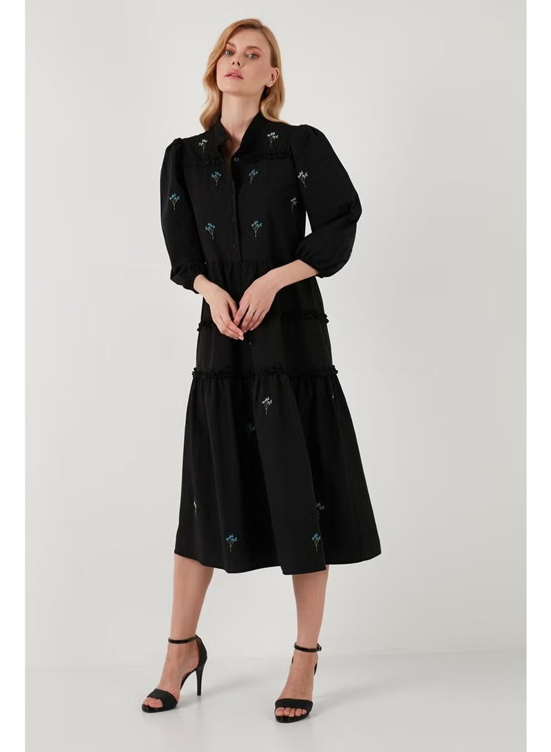 Lela Floral Tiered Dress - Image 3